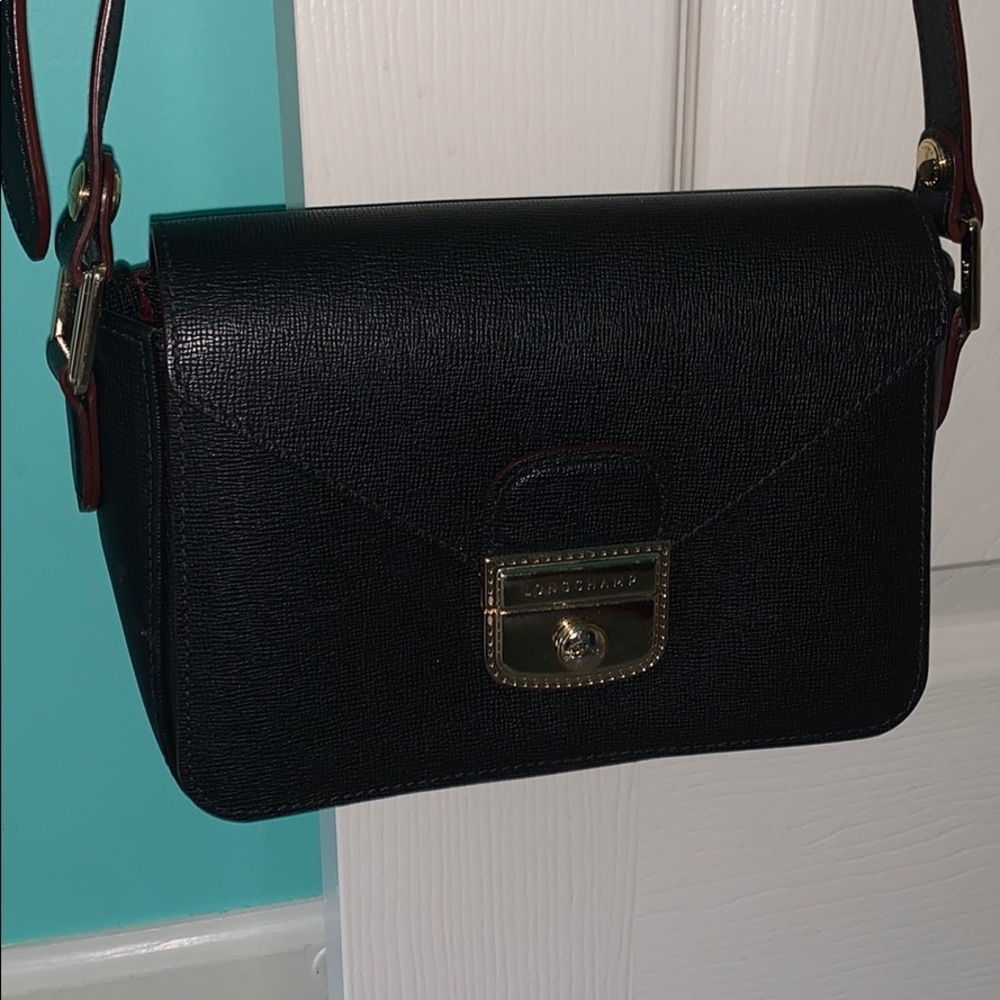 Long champ Leather Crossbody